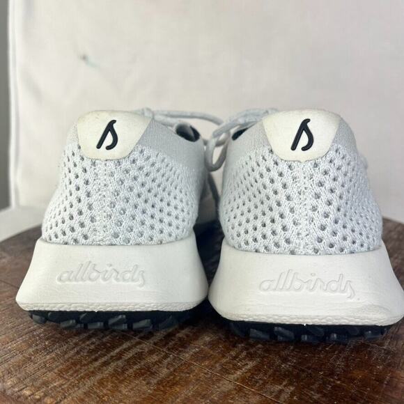 ALLBIRDS Tree Dasher 2 Womens Size W10 Blizzard Black White Knit Running Shoe - Picture 3 of 11